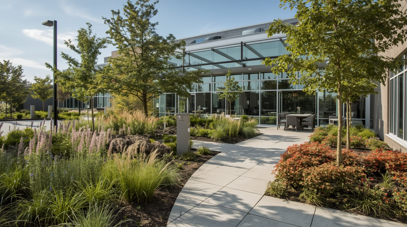 Commercial landscaping solutions by Glixuoxonar