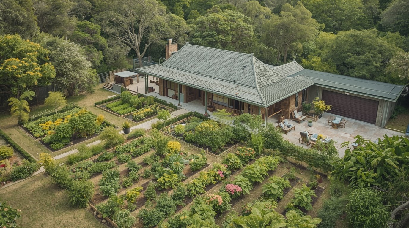 Edible garden design by Glixuoxonar