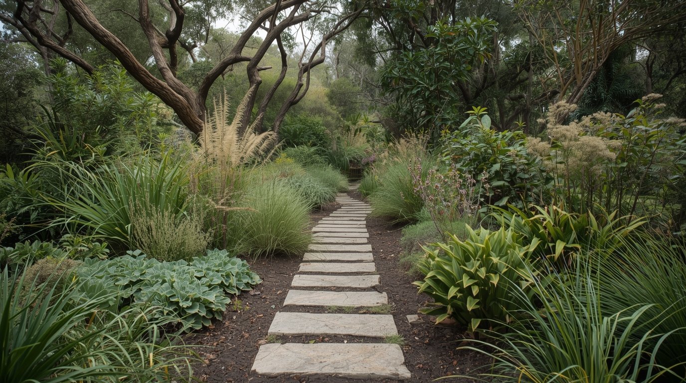 Native garden design by Glixuoxonar